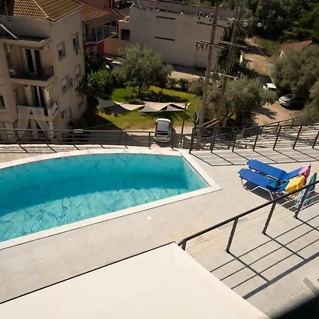 Poseidon Sea View - Ocean, River Apartment Nikiana