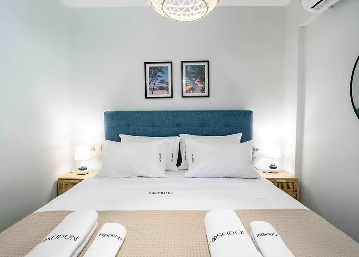 Poseidon Sea View - Ocean, River Apartment Nikiana